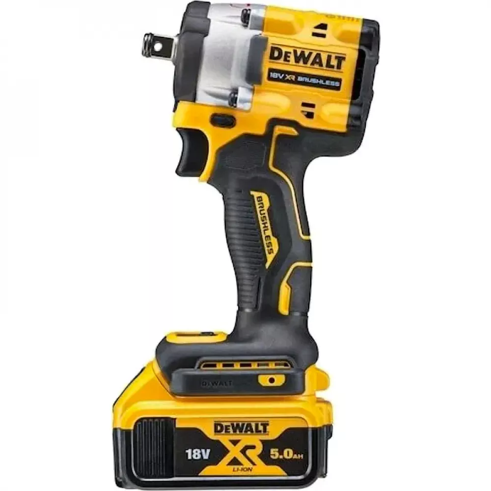 DeWalt DCF921P2T-QW аккумуляторный гайковёрт (2 x 5 Ач, ЗУ)