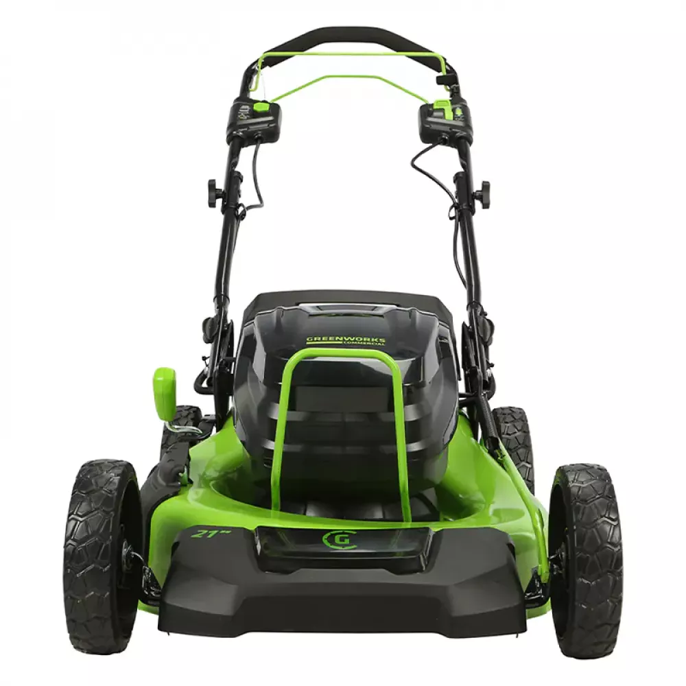 Greenworks GC82LM51SP2K2 аккумуляторная газонокосилка самоходная (1 x 5 А/ч, ЗУ) 2515907UB