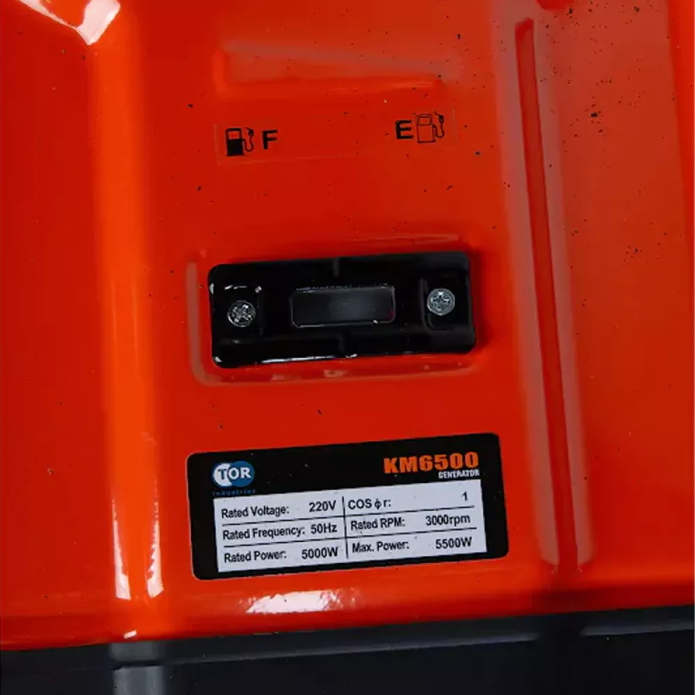 TOR KM6500H генератор бензиновый с ручным запуском 1011097