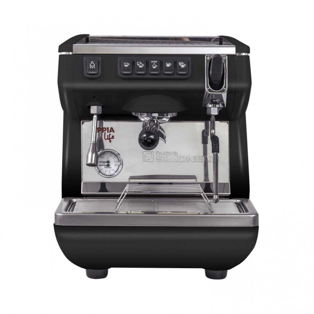 Кофемашина Nuova Simonelli Appia Life 1Gr V 220V white, black, red+high groups