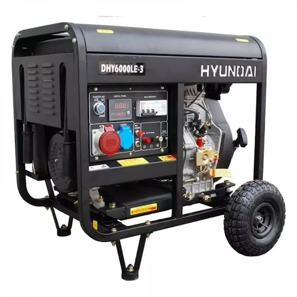 Hyundai DHY 6000LE-3 дизельный генератор