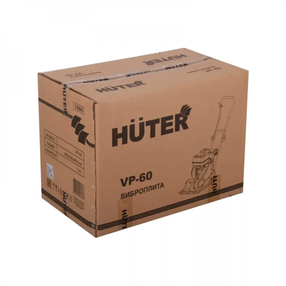 HUTER VP-60 виброплита бензиновая 74/6/5