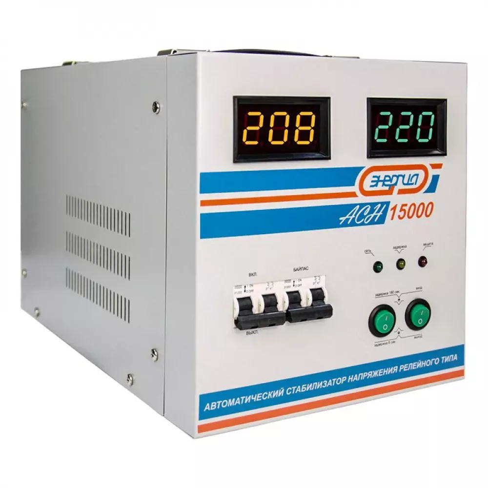 ЭНЕРГИЯ АСН 15000 однофазный стабилизатор напряжения Е0101-0094