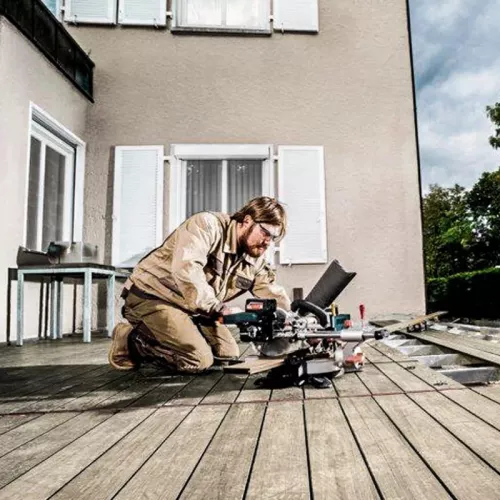 Metabo KGS 18 LTX аккумуляторная торцовочная пила (2 x 5.2 Ач, ЗУ) 619001650