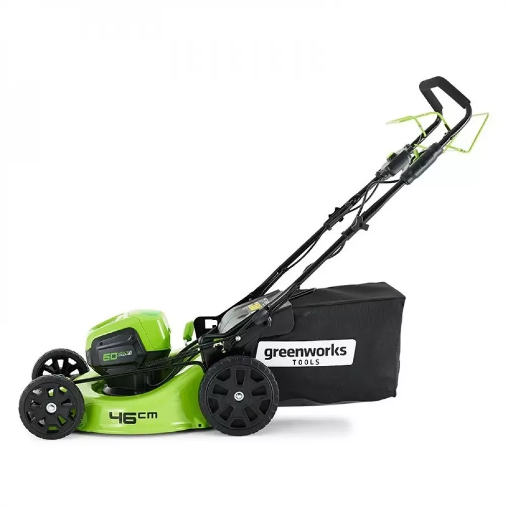 Greenworks GD60LM46SP 60V аккумуляторная газонокосилка самоходная (без АКБ и ЗУ) 2502907
