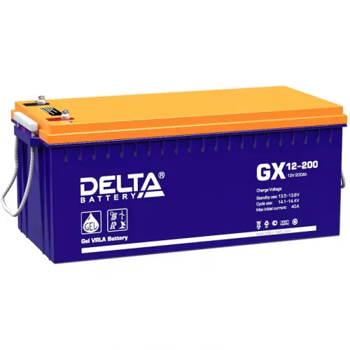 DELTA GX 12 200 аккумулятор 4614010170007