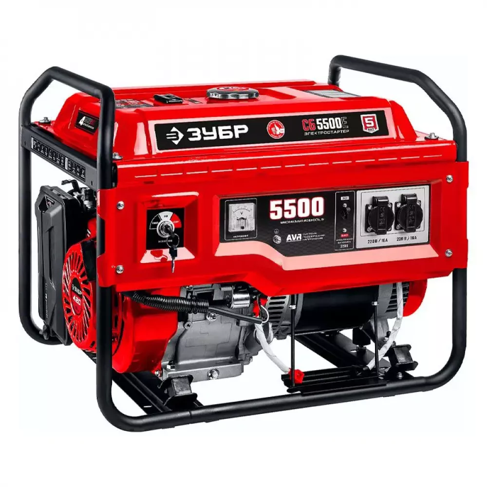 ЗУБР СБ-5500Е бензиновый генератор