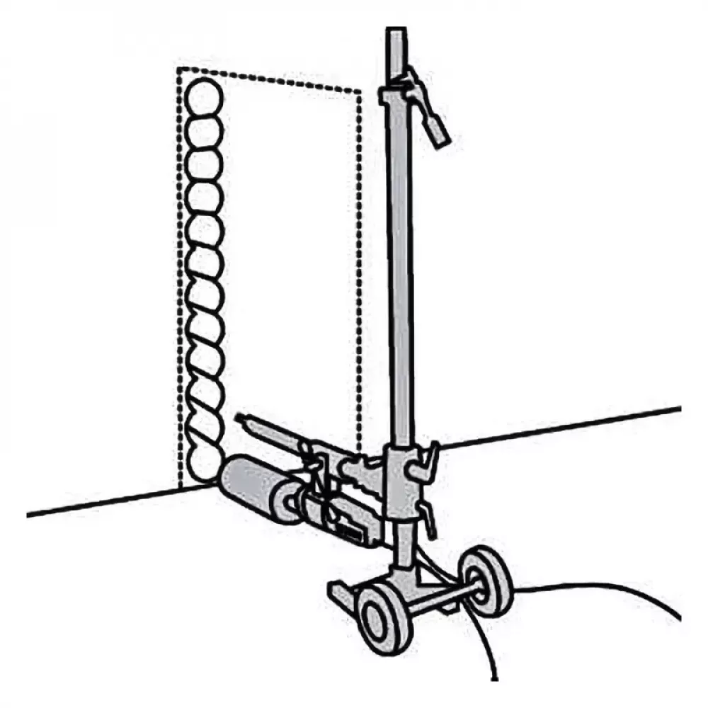 Husqvarna DMS 160GYRO бурильная машина со стойкой 9651575-06