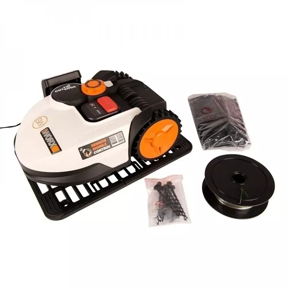 Робот газонокосилка WORX Landroid S WR100SI (390 м2)