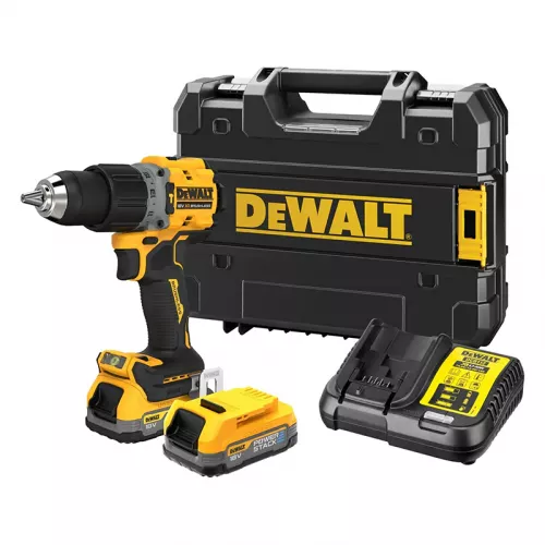DeWalt DCD805E2T аккумуляторная ударная дрель-шуруповерт (2 x 1.7 Ач, ЗУ)