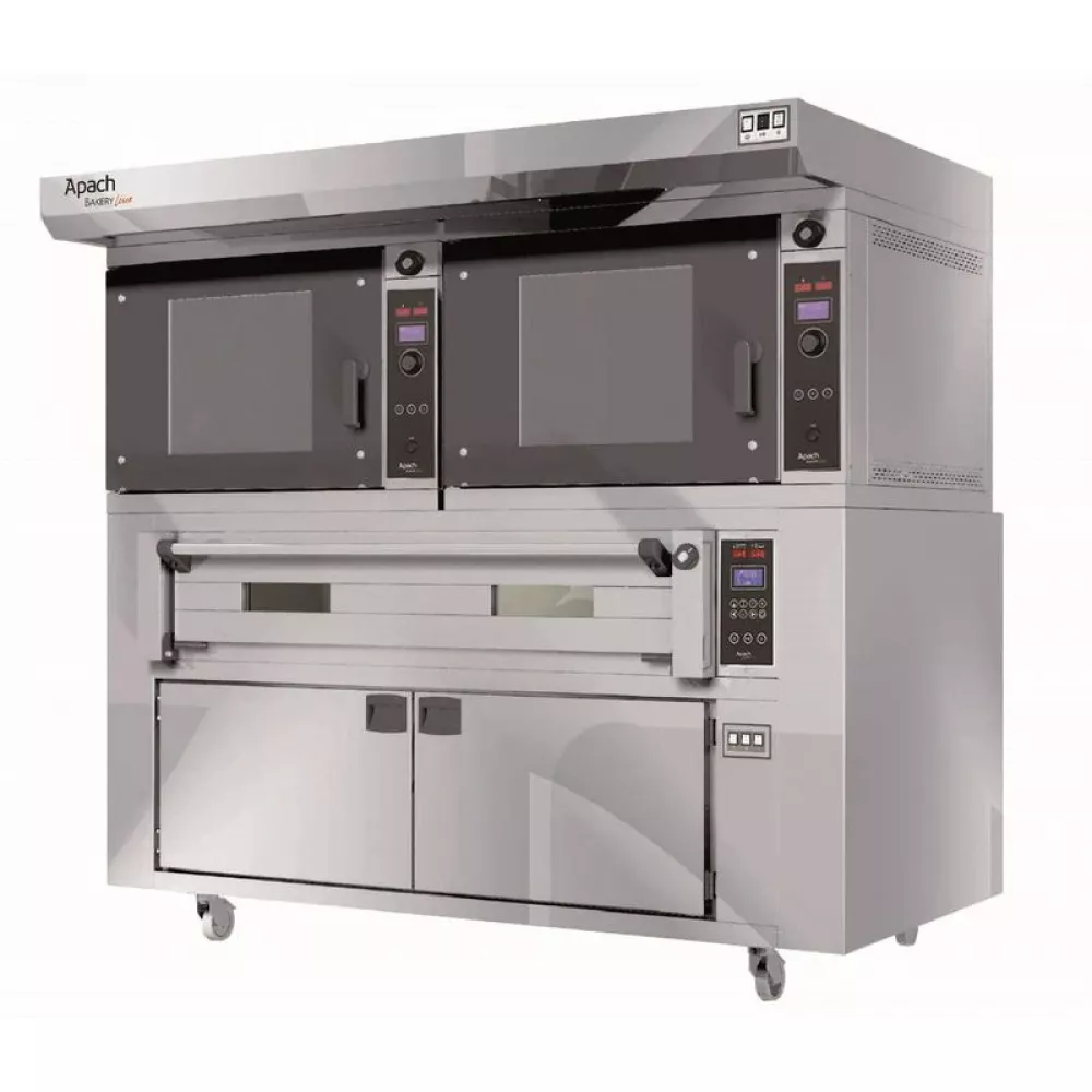 Печь конвекционная электрическая Apach Bakery Line 2K4TP DP+E4L18PA