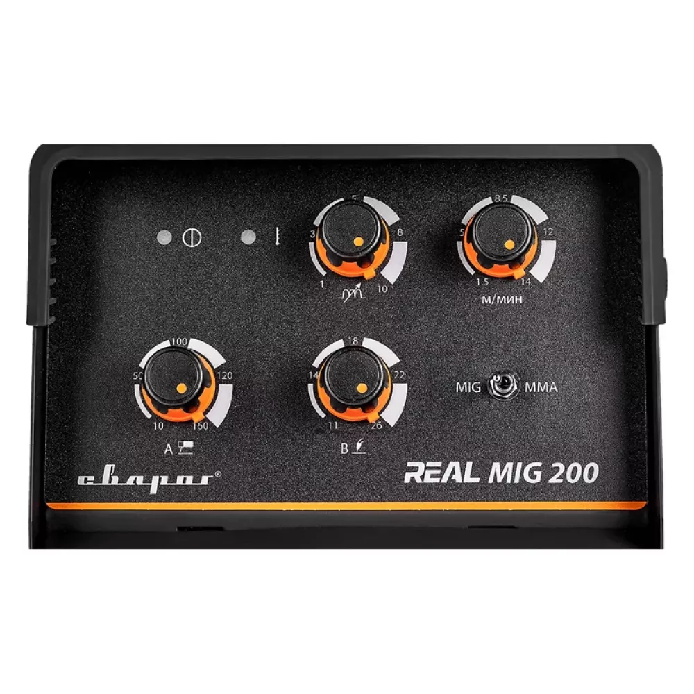 Сварог REAL MIG 200 N24002N Black сварочный инвертор с маской и крагами 00000095883