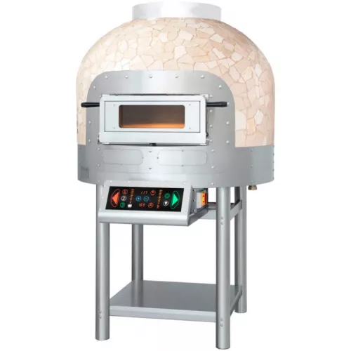 Печь для пиццы Morello Forni FRV100CM Cupola Mosaic Travertino Paglierino Белая Фуга