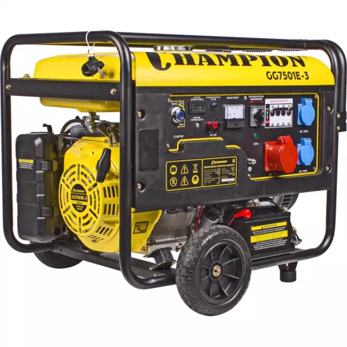 CHAMPION GG7501E-3 бензиновый генератор