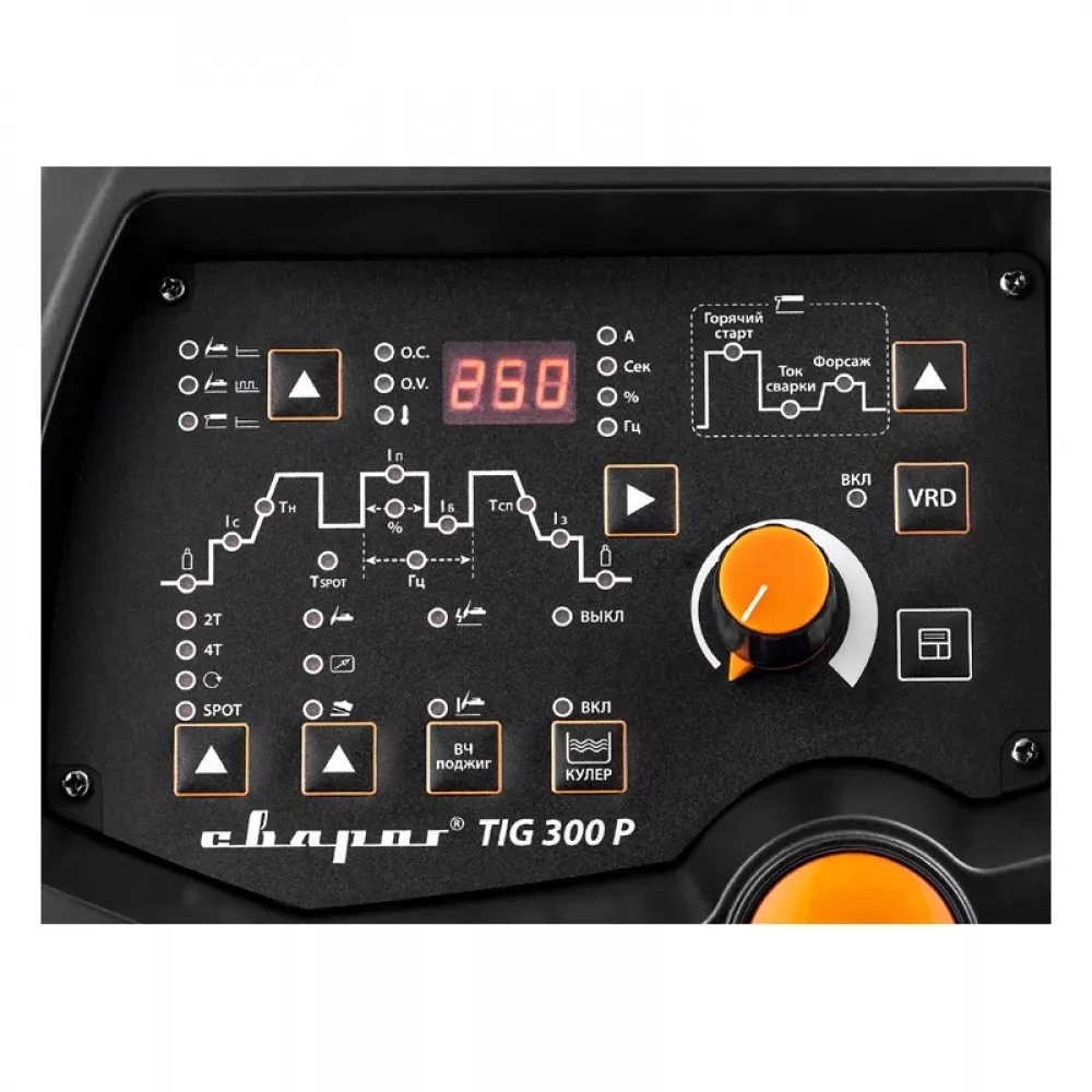 Сварог PRO TIG 300 P W232 сварочный инвертор tig 00000097807