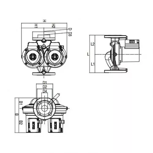 DAB D 110/250.40 T насос циркуляционный бытовой 505828601