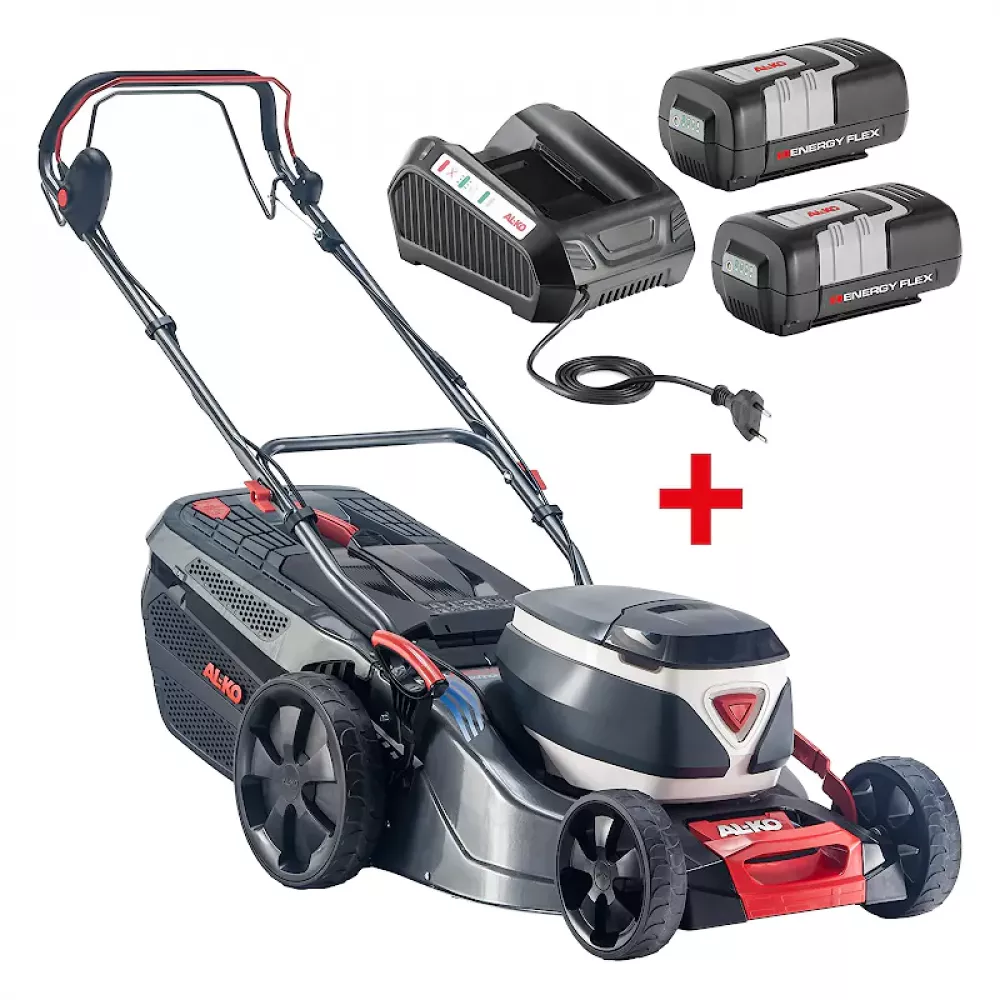 AL-KO 46.2 Li SP Comfort Energy Flex аккумуляторная газонокосилка (2 x 4 Ач, ЗУ) 123010
