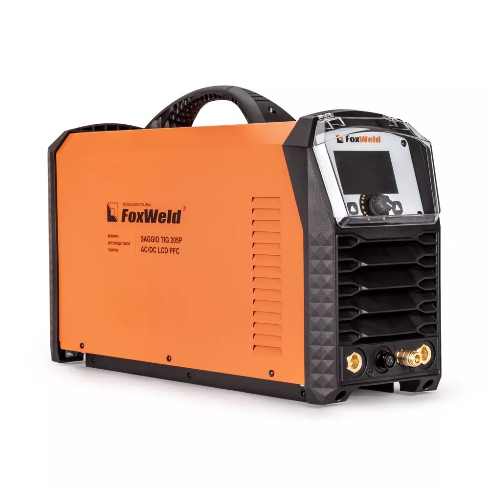 FoxWeld TIG 205P AC/DC LCD PFC аппарат аргонодуговой сварки 9305