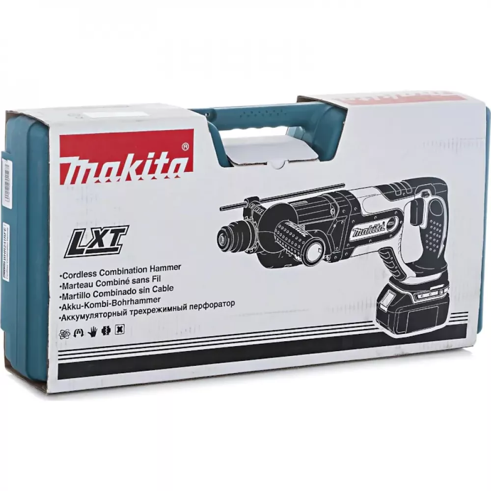 Makita DHR241RFE перфоратор аккумуляторный (2 х 3 Ач, ЗУ)