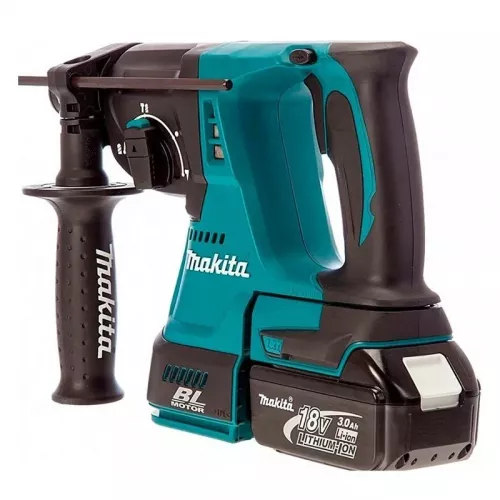Makita DHR242RFE аккумуляторный перфоратор (2 x 3 Ач, ЗУ)