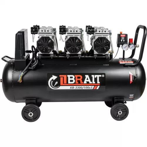 BRAIT КВ-3300/100Х3 безмасляный воздушный компрессор 20.01.012.043