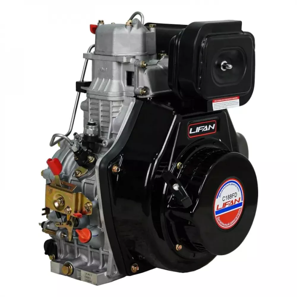 Lifan Diesel 188FD 6А двигатель дизельный конусный вал 00-00152514