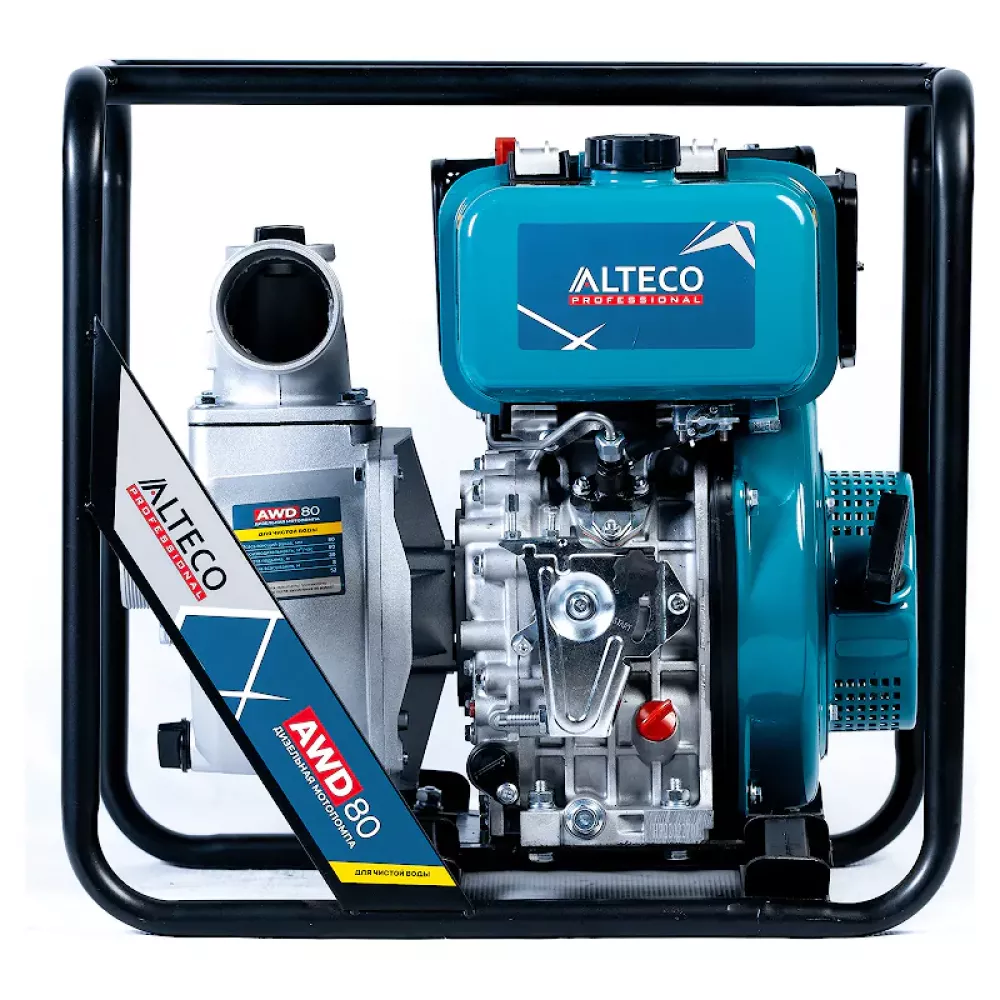 ALTECO AWD80 Professional мотопомпа дизельная 44236