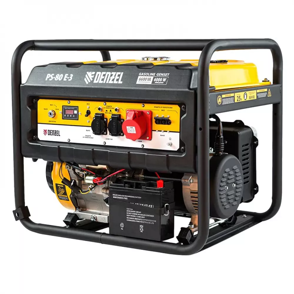 DENZEL PS 80 E-3 бензиновый генератор 946954
