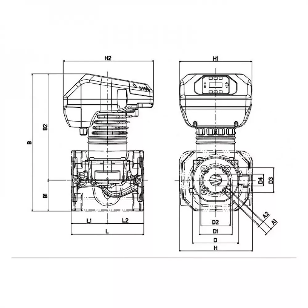 Насос циркуляционный промышленный DAB EVOPLUS B 100/280.50 M, 60150973