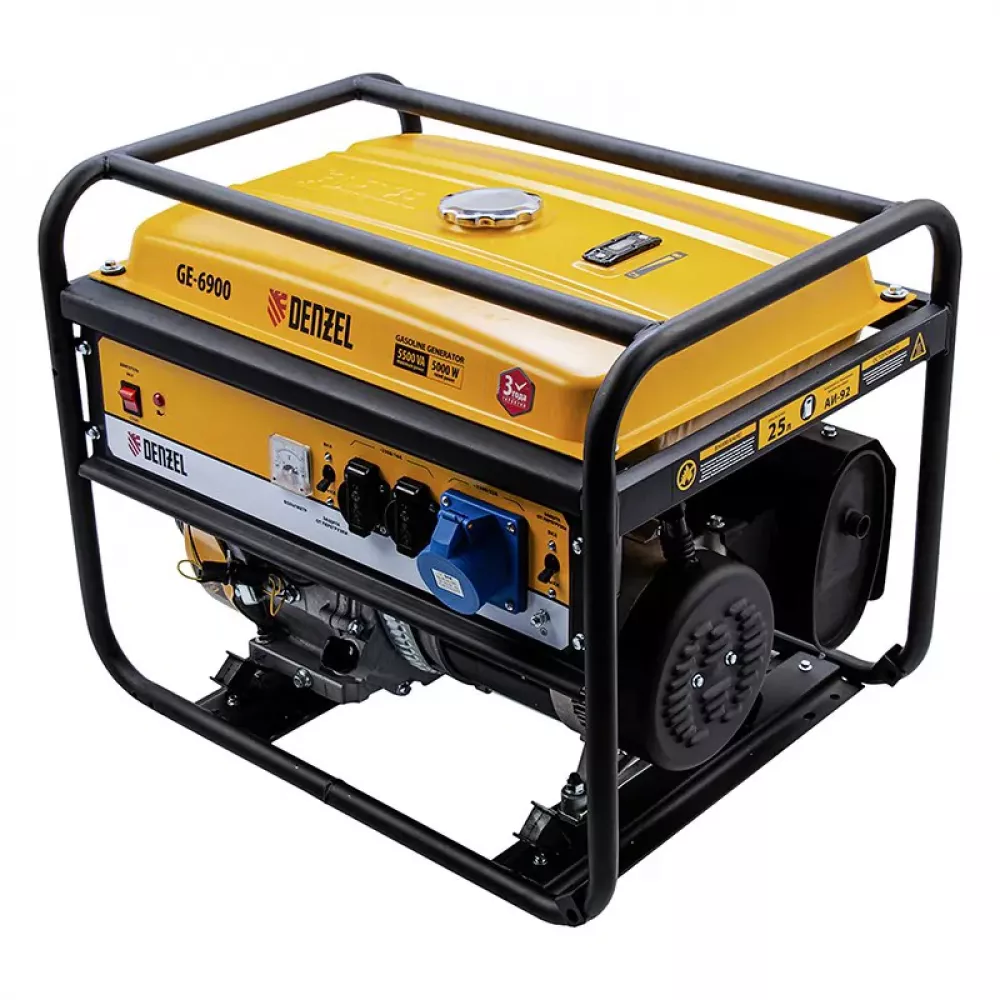 DENZEL GE 6900 бензиновый генератор 94637