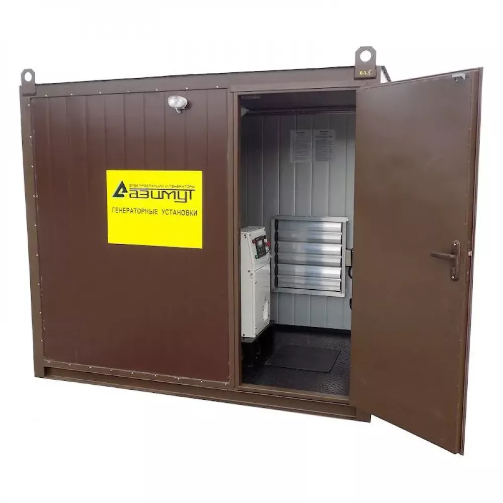 Азимут АД-600С-Т400 промышленный дизельный генератор в контейнере с авр АД-600С-Т400 - в контейнере - 2 степень