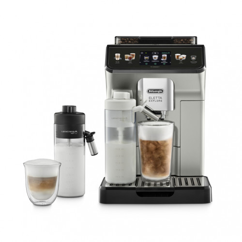 Кофемашина Delonghi ECAM450.65.S Eletta Explore серебристый