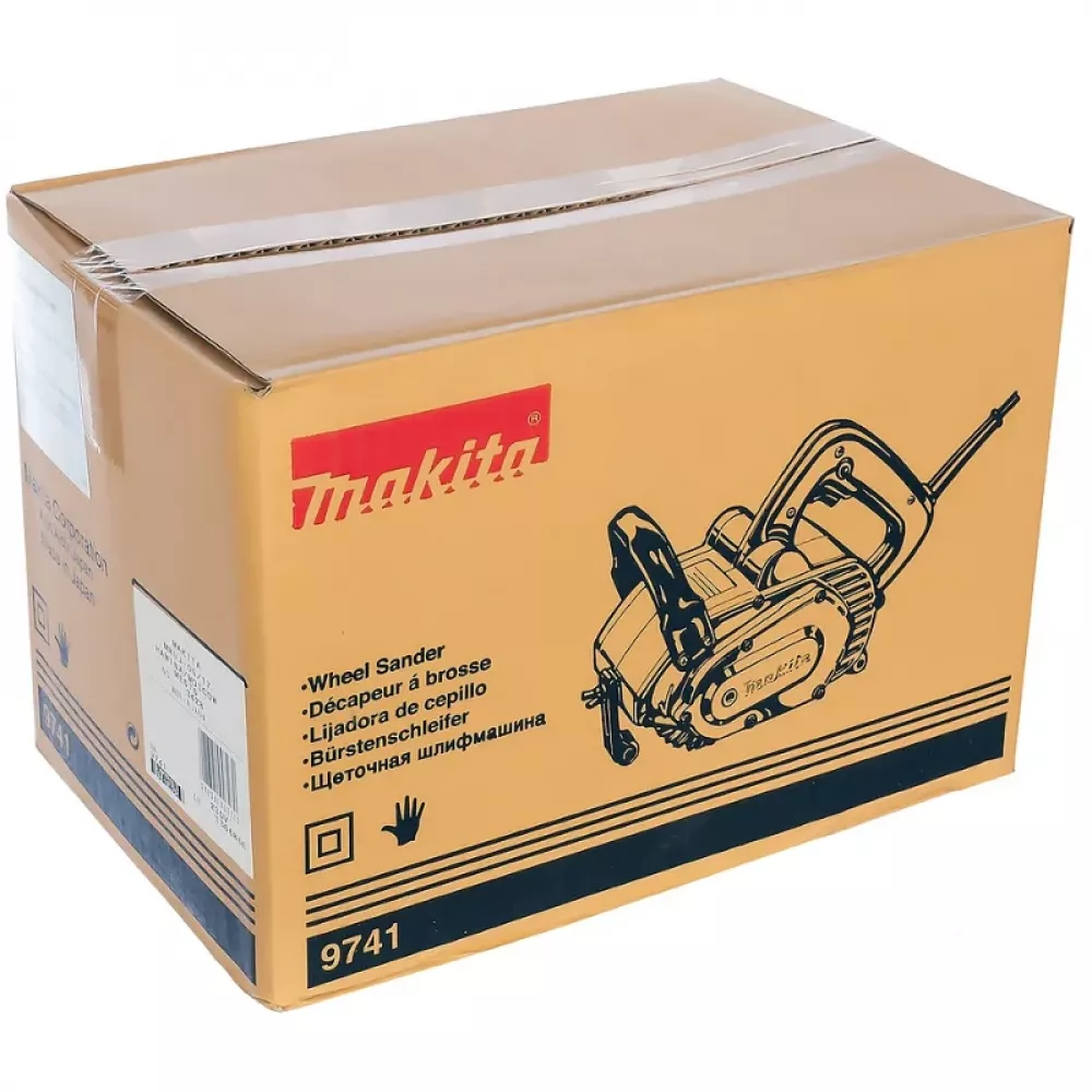 Makita 9741 ленточная шлифмашина