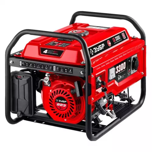 ЗУБР СБ-3300Е бензиновый генератор