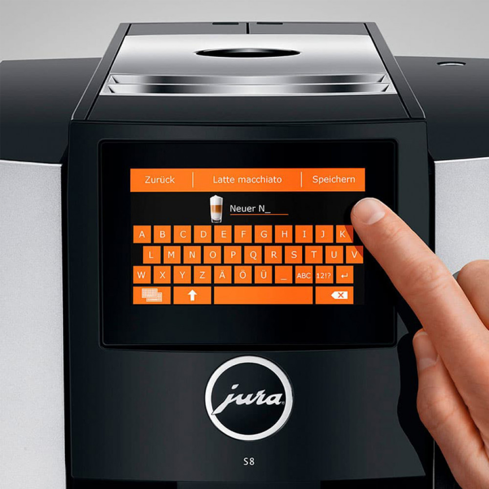 Кофемашина Jura S8 Moonlight Silver