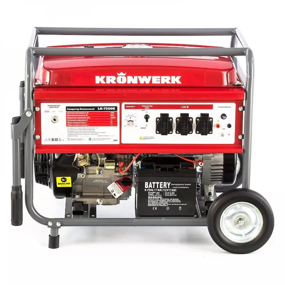 Kronwerk LK 7500E бензиновый генератор 94694