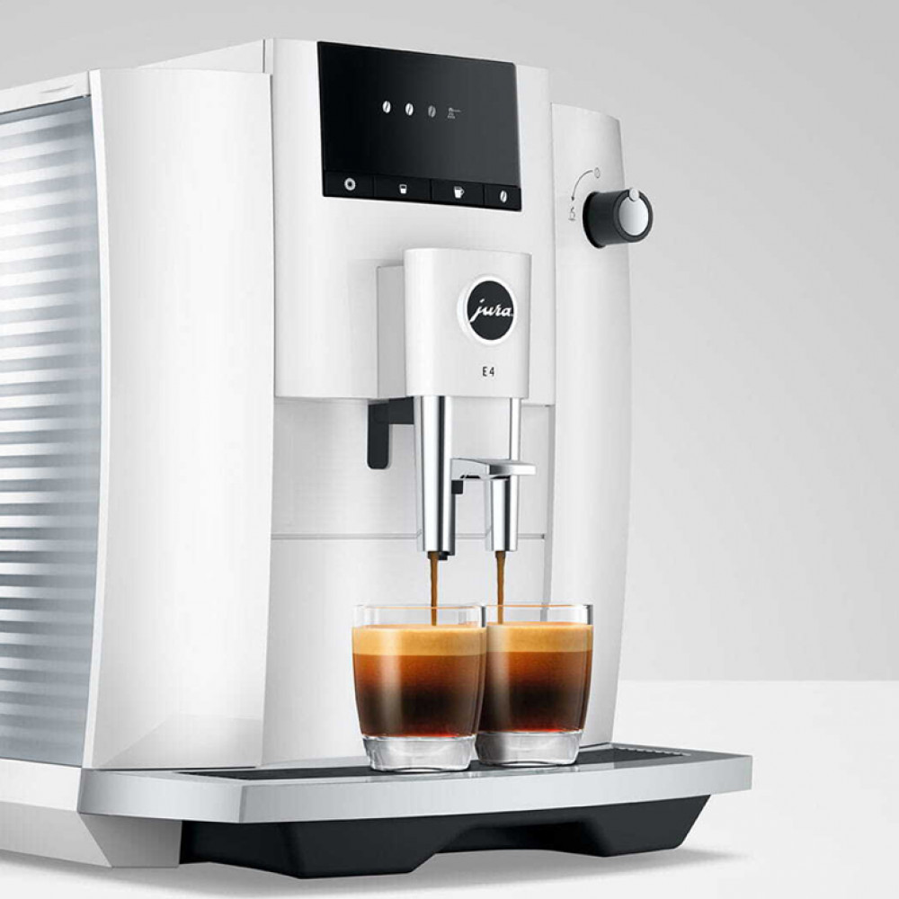Кофемашина Jura E4 Piano White