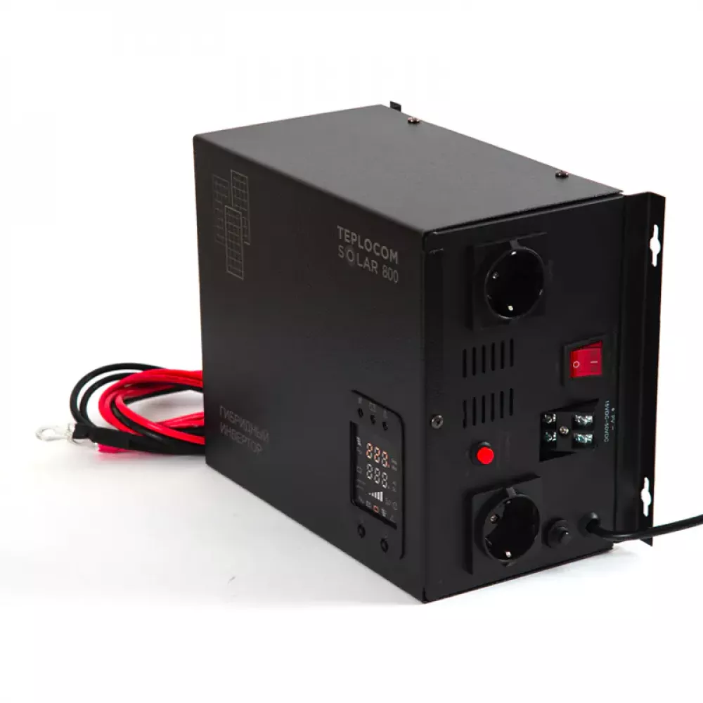 TEPLOCOM Solar 800, 150Ач источник бесперебойного питания и акб, 12379