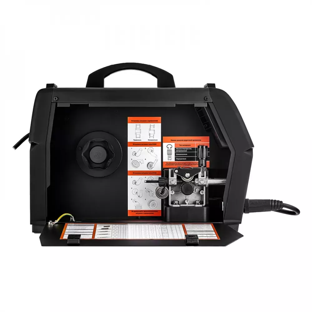 Сварог REAL SMART MIG 200 BLACK N2A5 сварочный инвертор с маской и крагами 00000098557