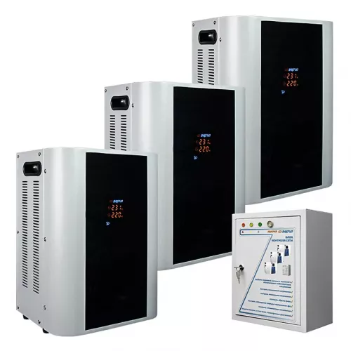 ЭНЕРГИЯ Hybrid СНВТ 30000 трехфазный стабилизатор напряжения Е0101-0403