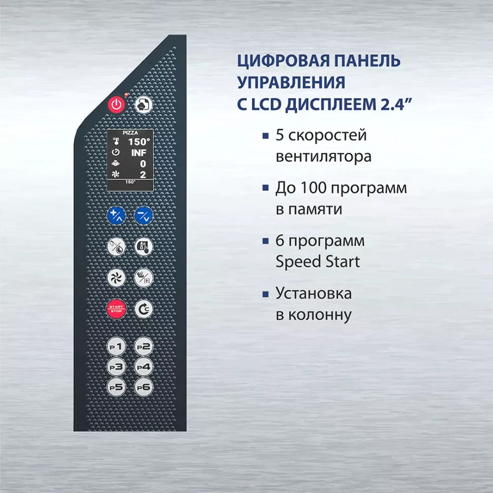 Пароконвектомат Radax Blok BL10DGCLU