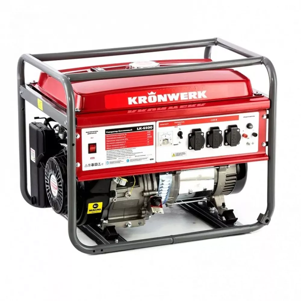 Kronwerk LK 6500 бензиновый генератор 94689