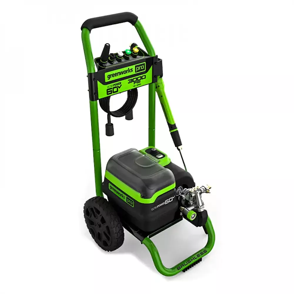 Greenworks 60v, 250 бар, мойка высокого давления (без АКБ и ЗУ) 5106207