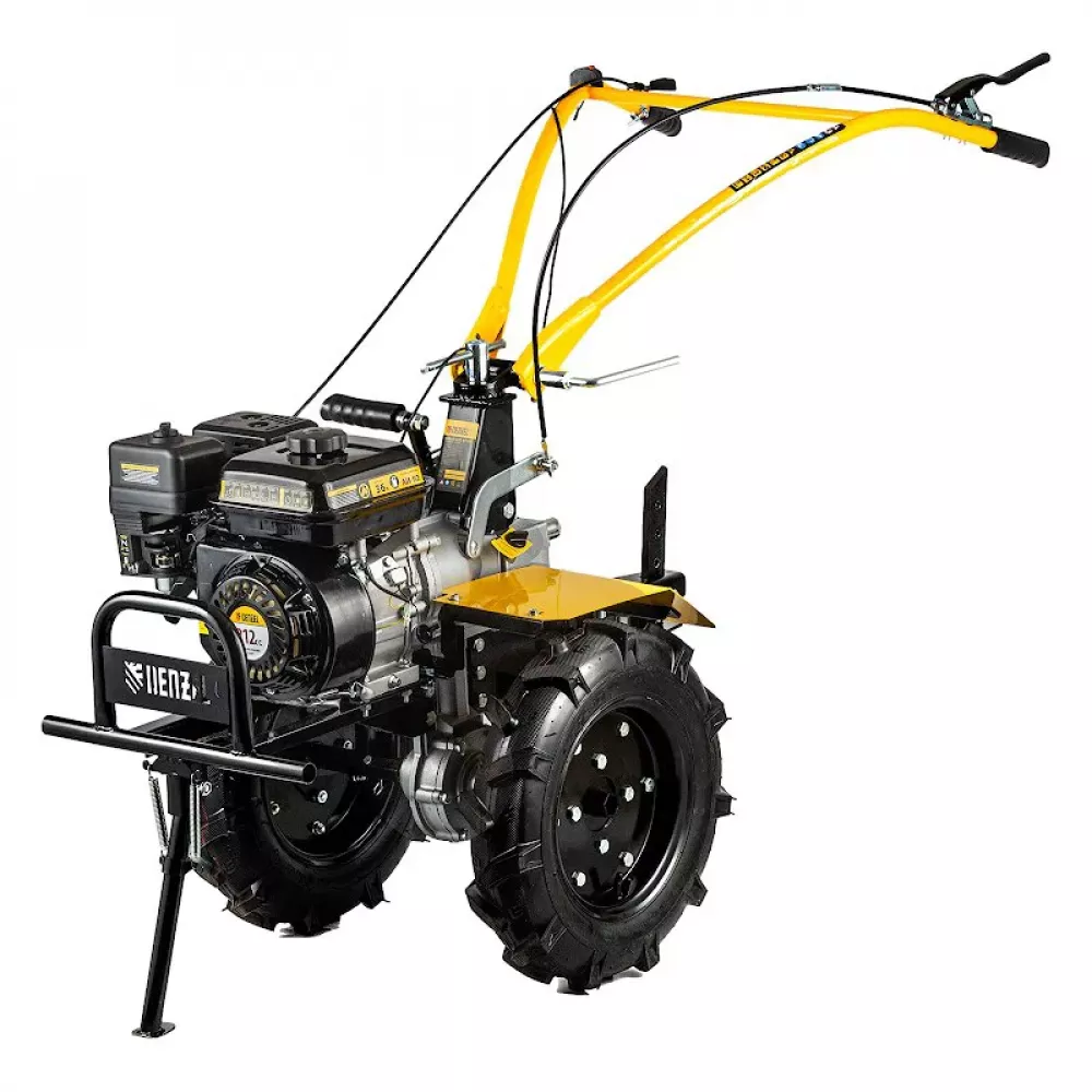 DENZEL DPT-370X мотоблок 7 л.с, дисковое сцепление, фрез 3 x 4, вом, передачи 3в/1н 56406