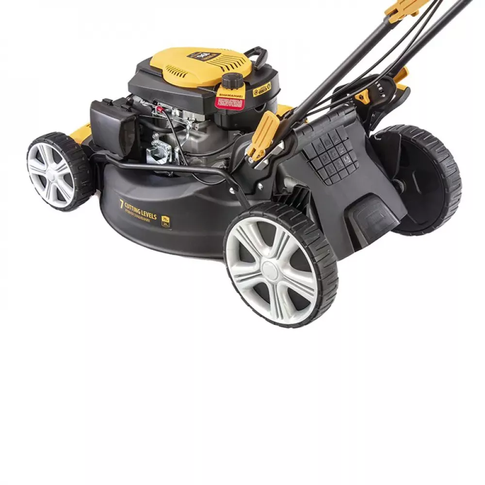 DENZEL GLD-520SP газонокосилка бензиновая 196 см3, ширина 52 см, привод, 7 уровней 58804
