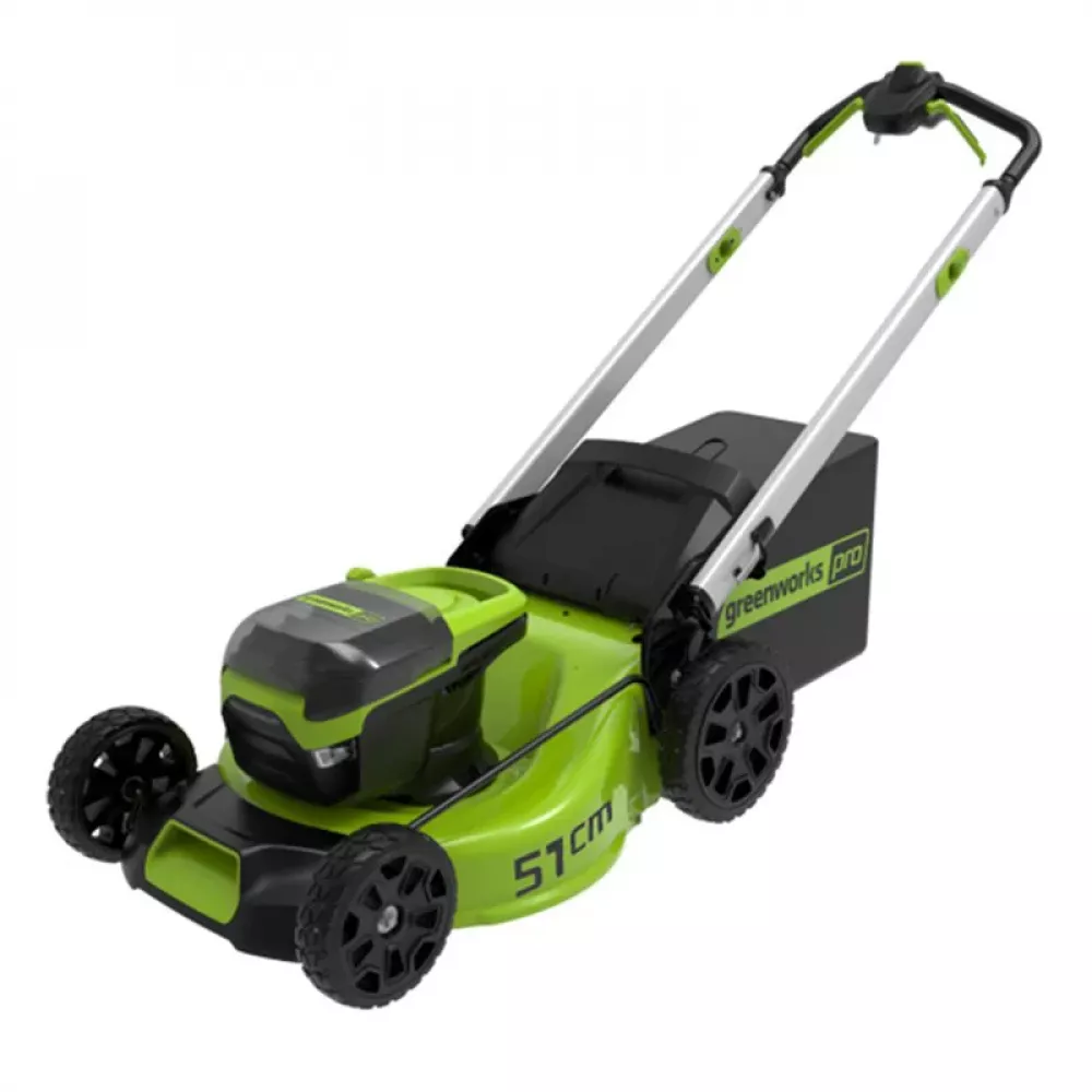 Greenworks GD60LM51SPK4 аккумуляторная газонокосилка самоходная (1 x 4 Ач, ЗУ) 2514307UB