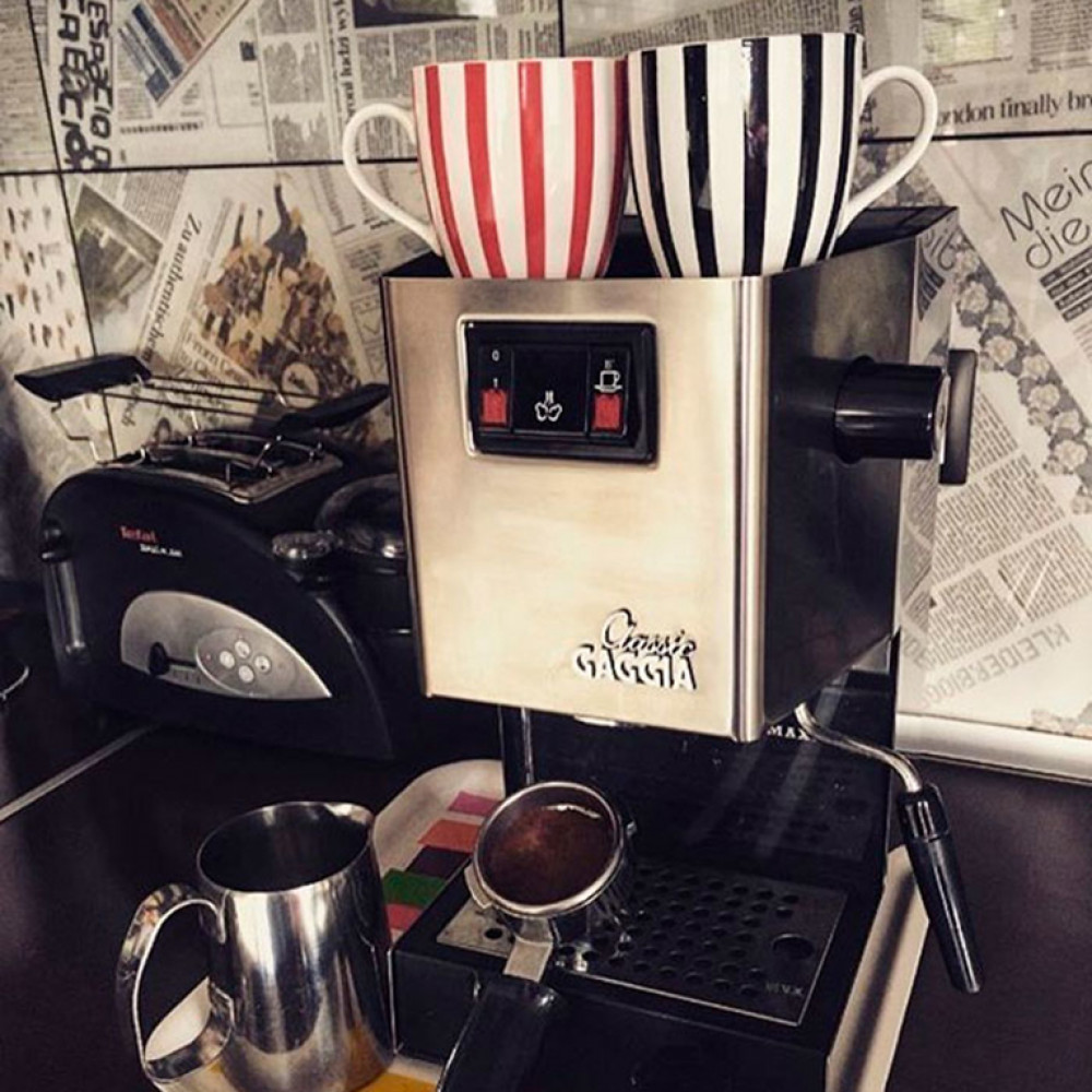 Кофемашина Gaggia Classic, black, blue, gray, red, white