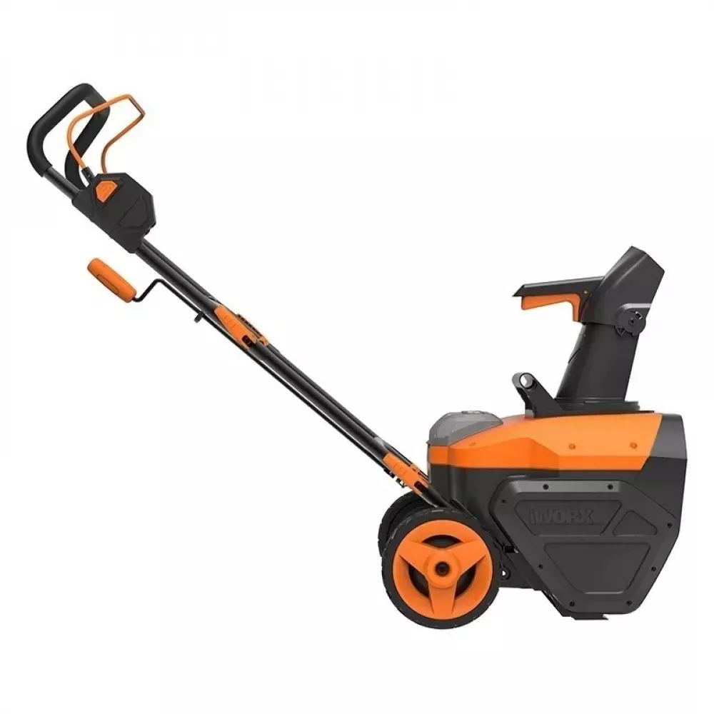 WORX WG471E аккумуляторный снегоуборщик (2 x 4 Ач, ЗУ)