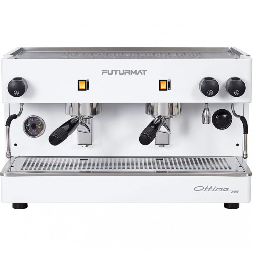 Кофемашина Quality Espresso Futurmat Ottima Evo 2G (SEMI) белый