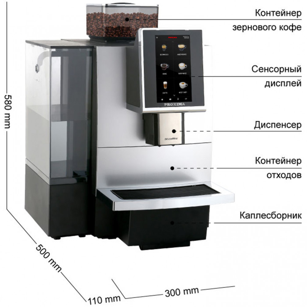 Кофемашина Proxima Dr.coffee F12 Big